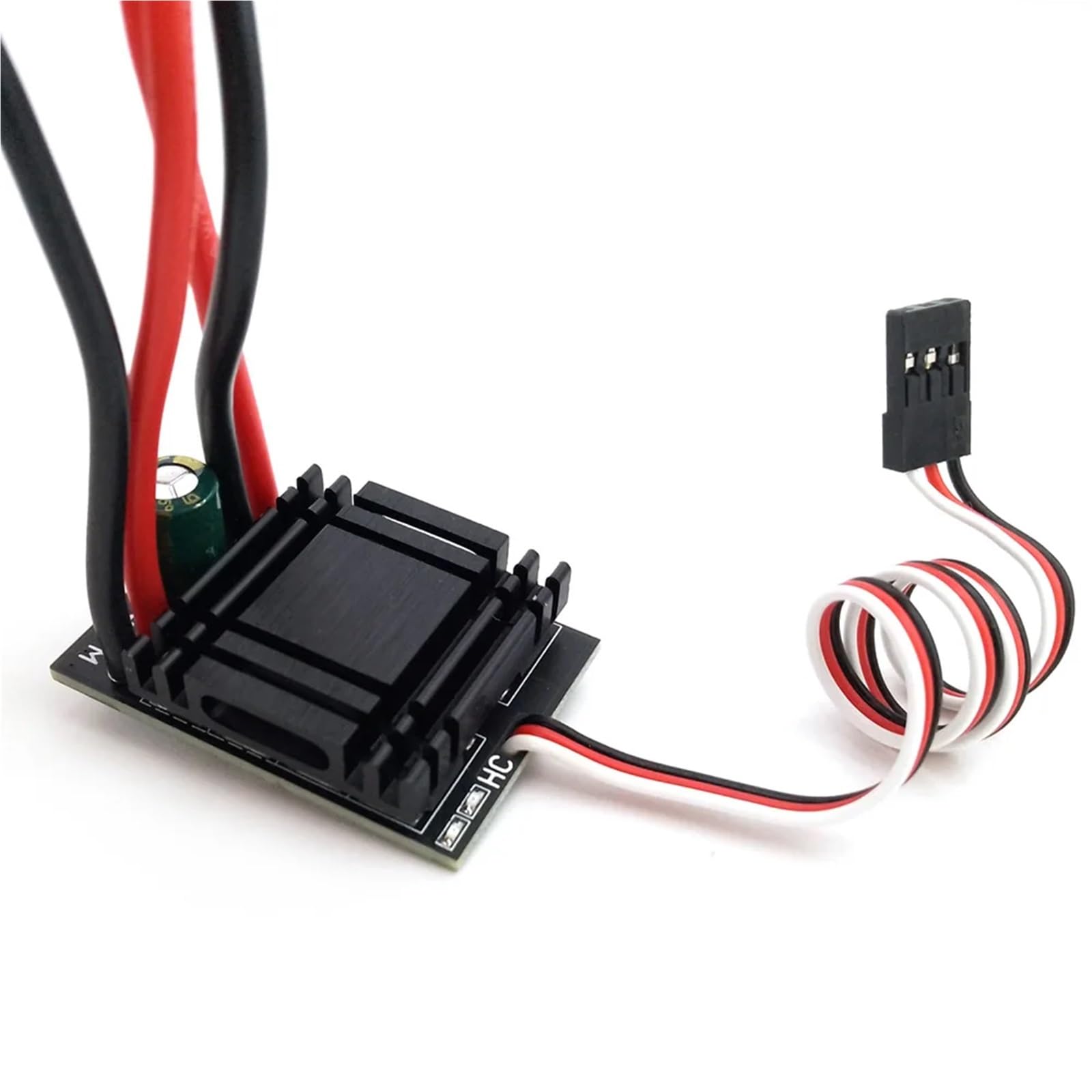 Per 1PC 4.8V 8.4V 2S Spazzolato 2 Modi Avanti Indietro ESC Regolatore Velocità Motore Della Spazzola 260 370 380 540 Auto Crawler Modificato Veicolo ESC RC