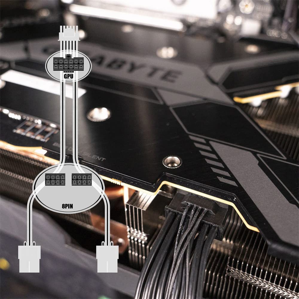 NFHK 12VHPWR ATX3.0 PCI-E 5.0 パワーモジュラーかb Amazon.com: NFHK 12VHPWR ATX3.0 PCI-E 5.0 Power Modular Adapter to