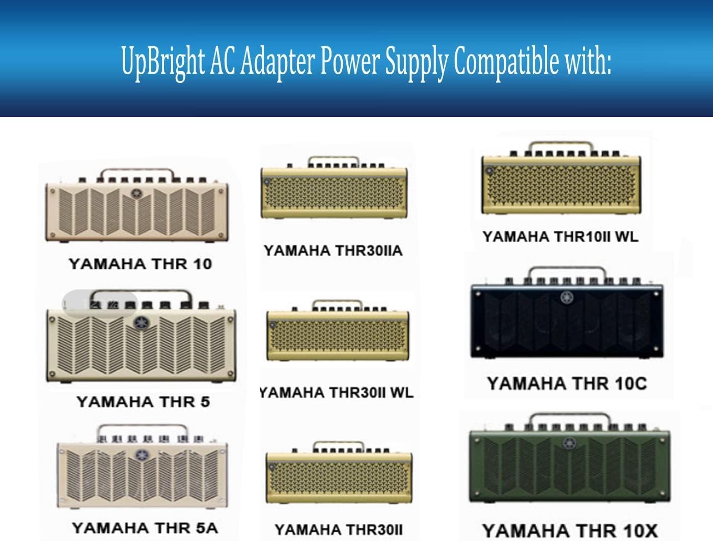 OEM Genuine 15V 2.66A AC/DC Adapter for Yamaha THR10 THR10C THR10X THR5 THR5A THR10II THR30 II WL Guitar Amplifier Amp TSX B72 TSX-70 TSX-W80 TSX-B141 140 EADP-38EB A NU40-8150266-I3 3A Power Supply