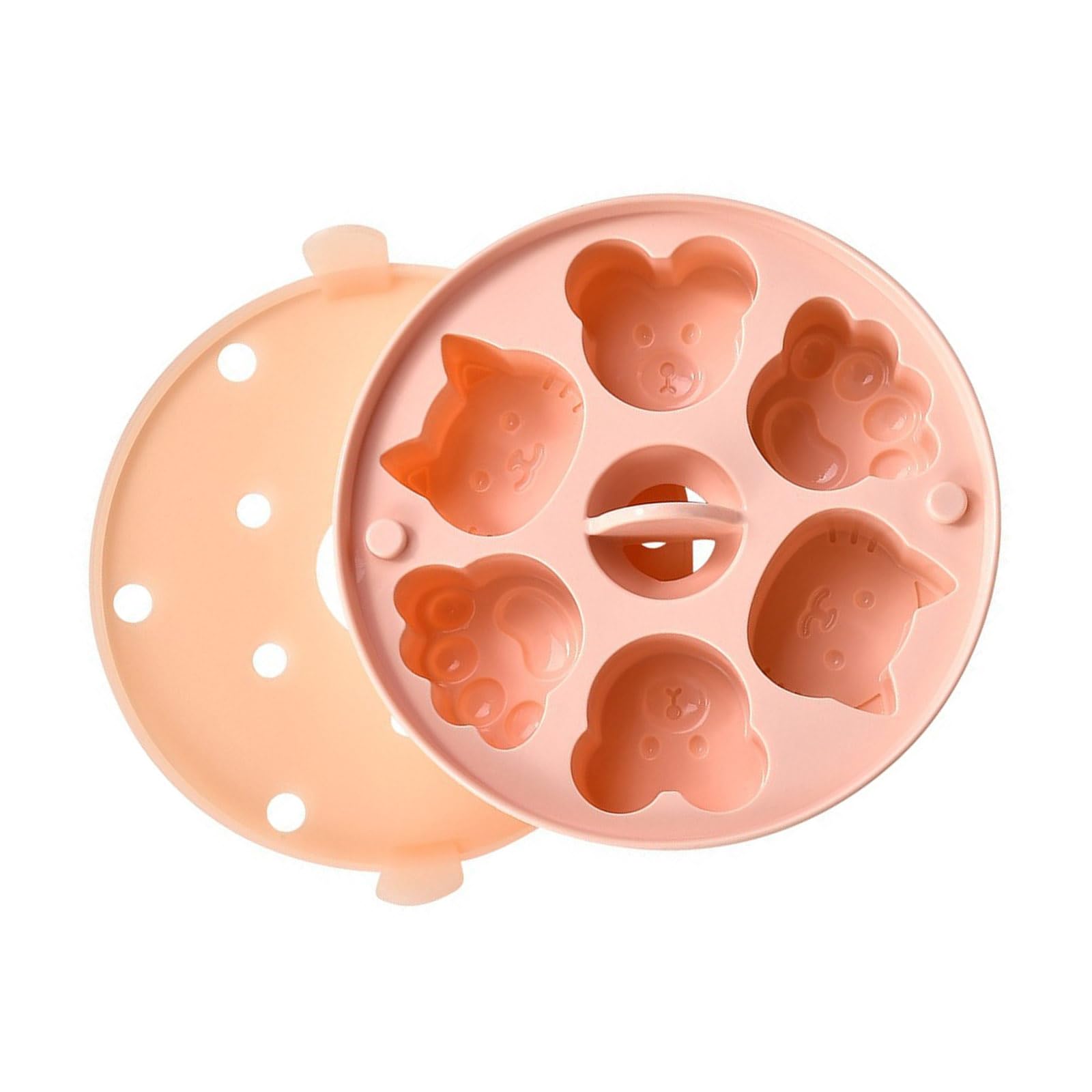 Linvimia Easy Demolding Quick Cleaning Silicone Baking Molds Perfect for Cupcakes Jelly and Dessert Steamed Cake Easy Demolding Dishwasher Safe for Cakes Puddings