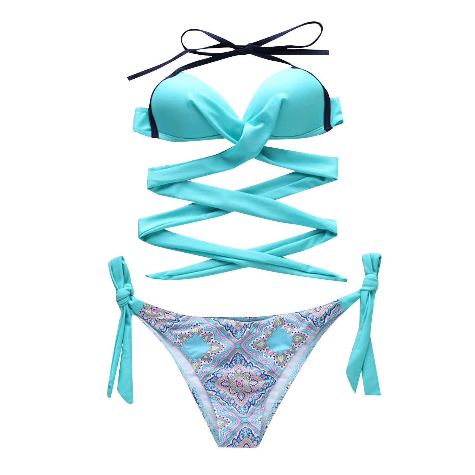 Push Up Padded Bra Swimsuit Bathing Sexy Women Bikini Set Swimwear