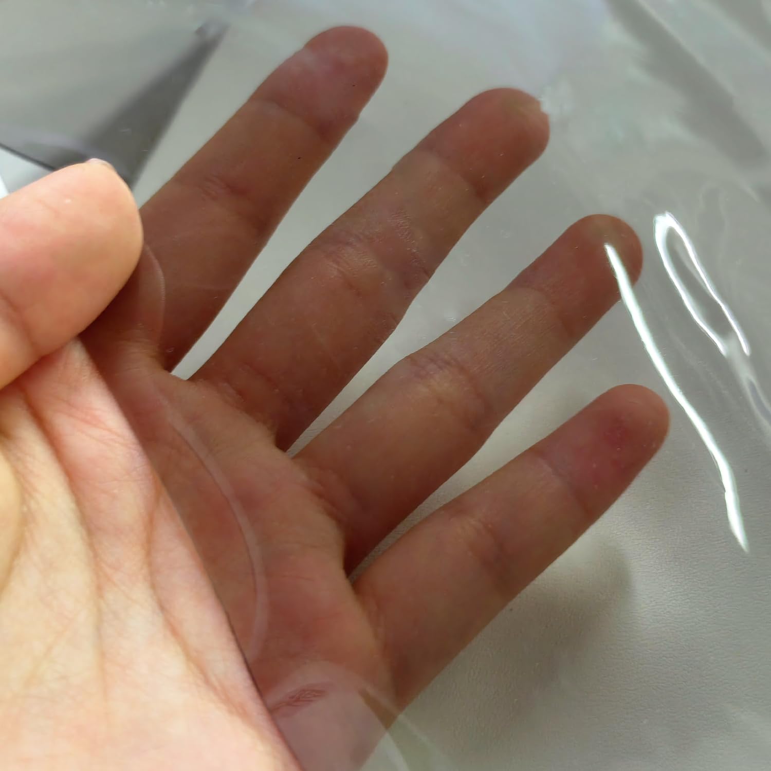 KELUBATU 30 x 120 cm Transparent PVC VinylRoll - Image 2