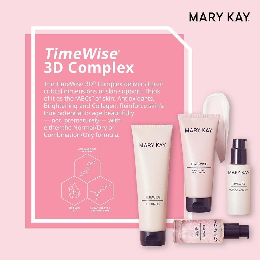 Amazon.com : TimeWise® Miracle Set® Combination/Oil : Beauty