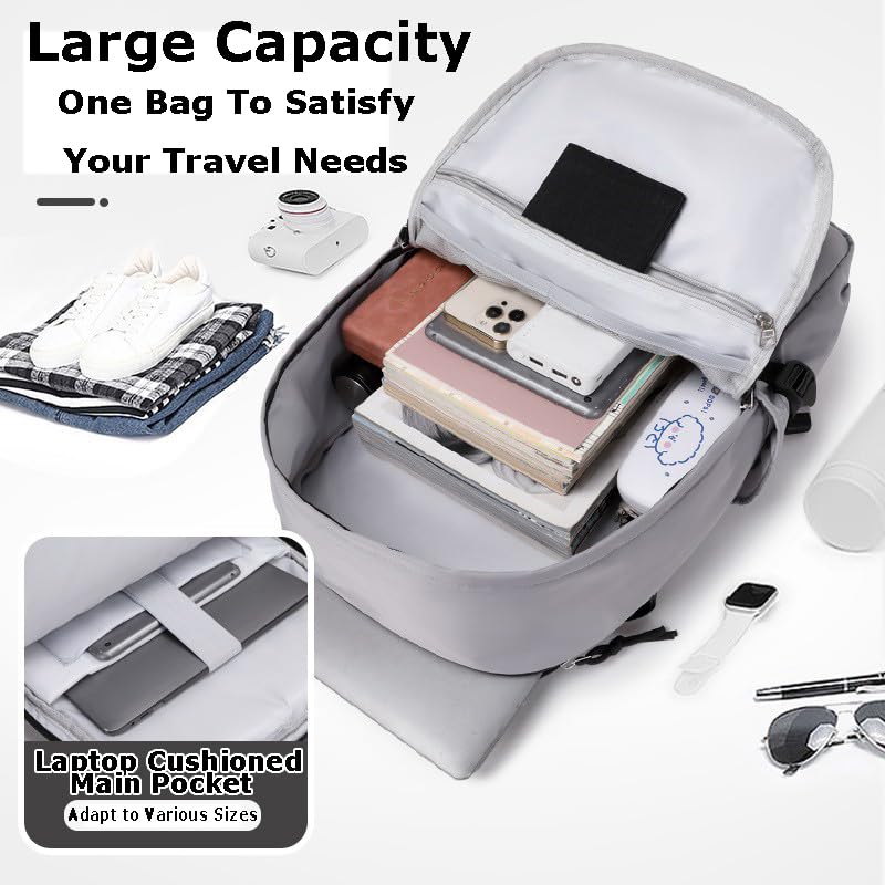 Backpack for Men Women, Laptop Bag Travel Office Outdoor Backpack for Adult4