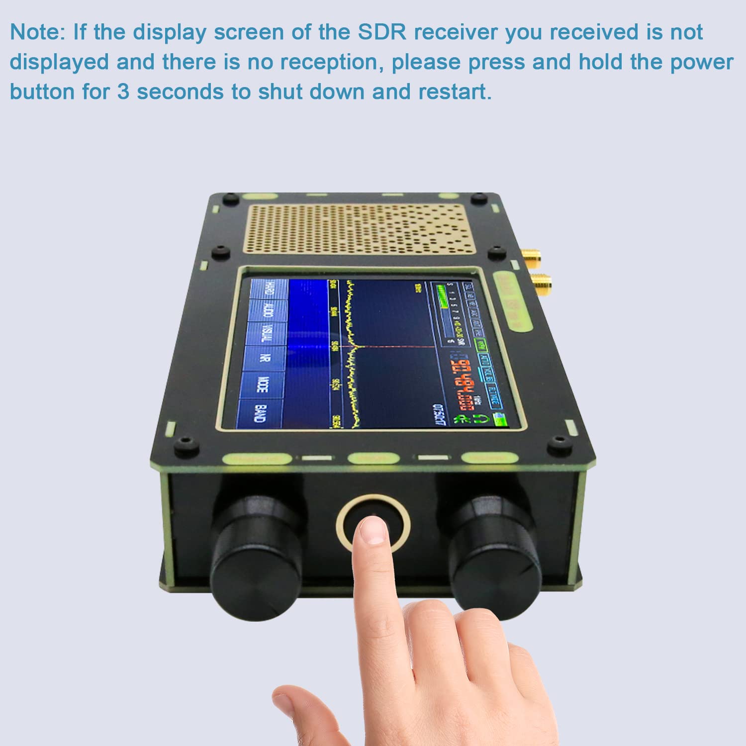 Amazon.co.jp: V3 1.10D SDR マラカイトファームウェア強化、50KHz