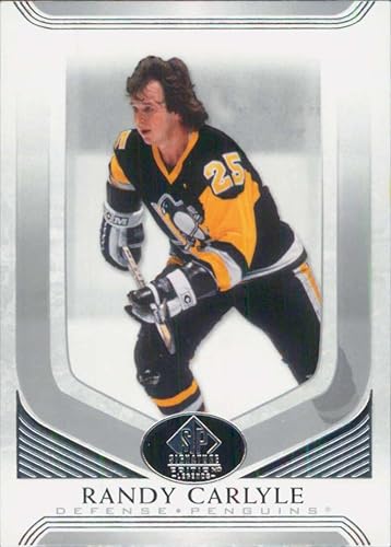 2020-21 SP Signature Edition Legends #6 Randy Carlyle Pittsburgh Penguins Hockey Card