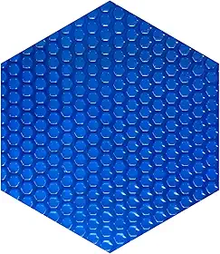 Capa Lona Térmica Para Piscina 8 x 4m Proteção Uv 300 Micras Azul Induplas