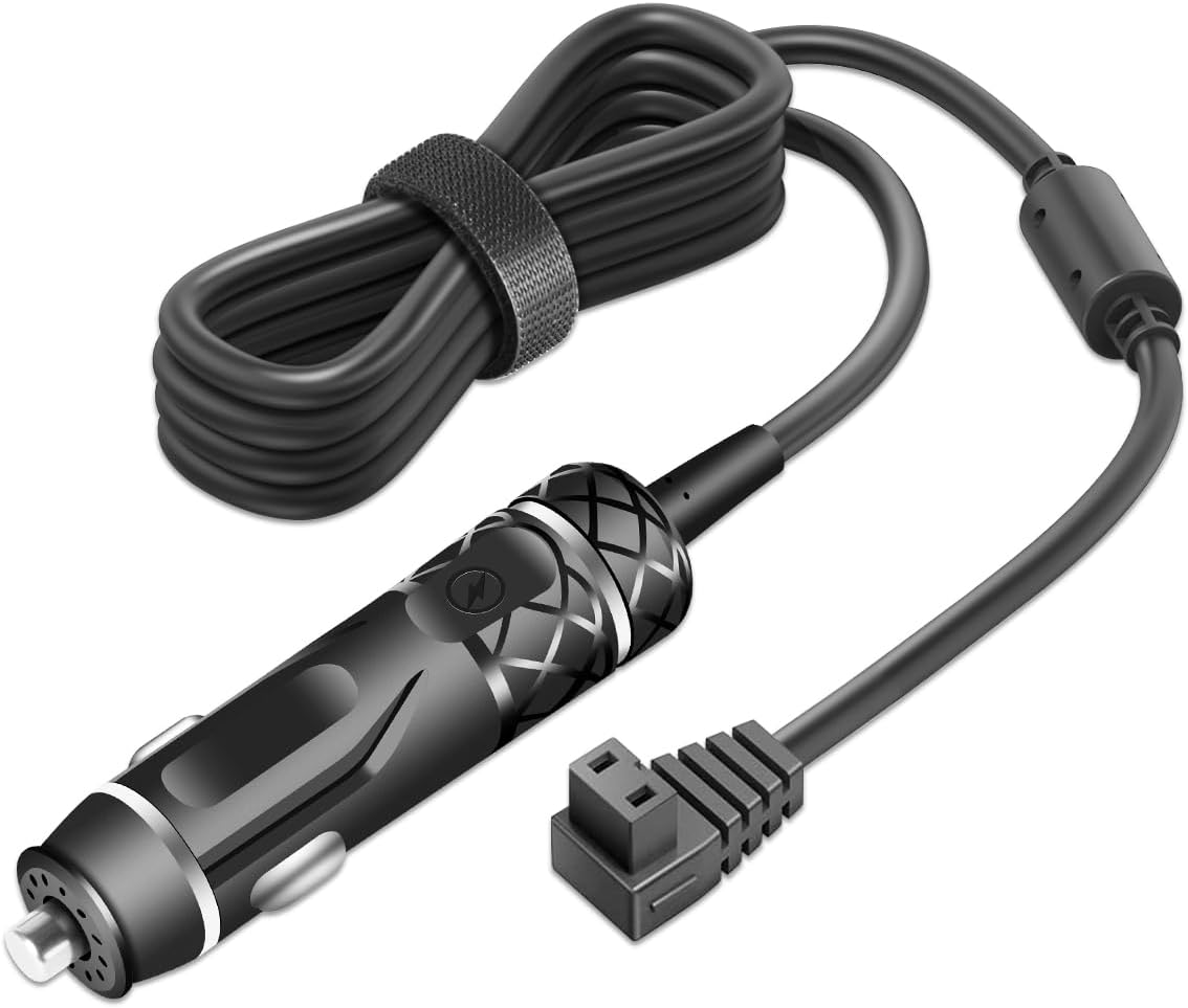 HKY Car Fridge Cigarette Lighter Plug compatible with Alpicool Dometic ARB ICECO Setpower Rockpals Aspenora Ausranvik AstroAI Kalamera JoyTutus Refrigerator Car Freezer Cooler Power Cord