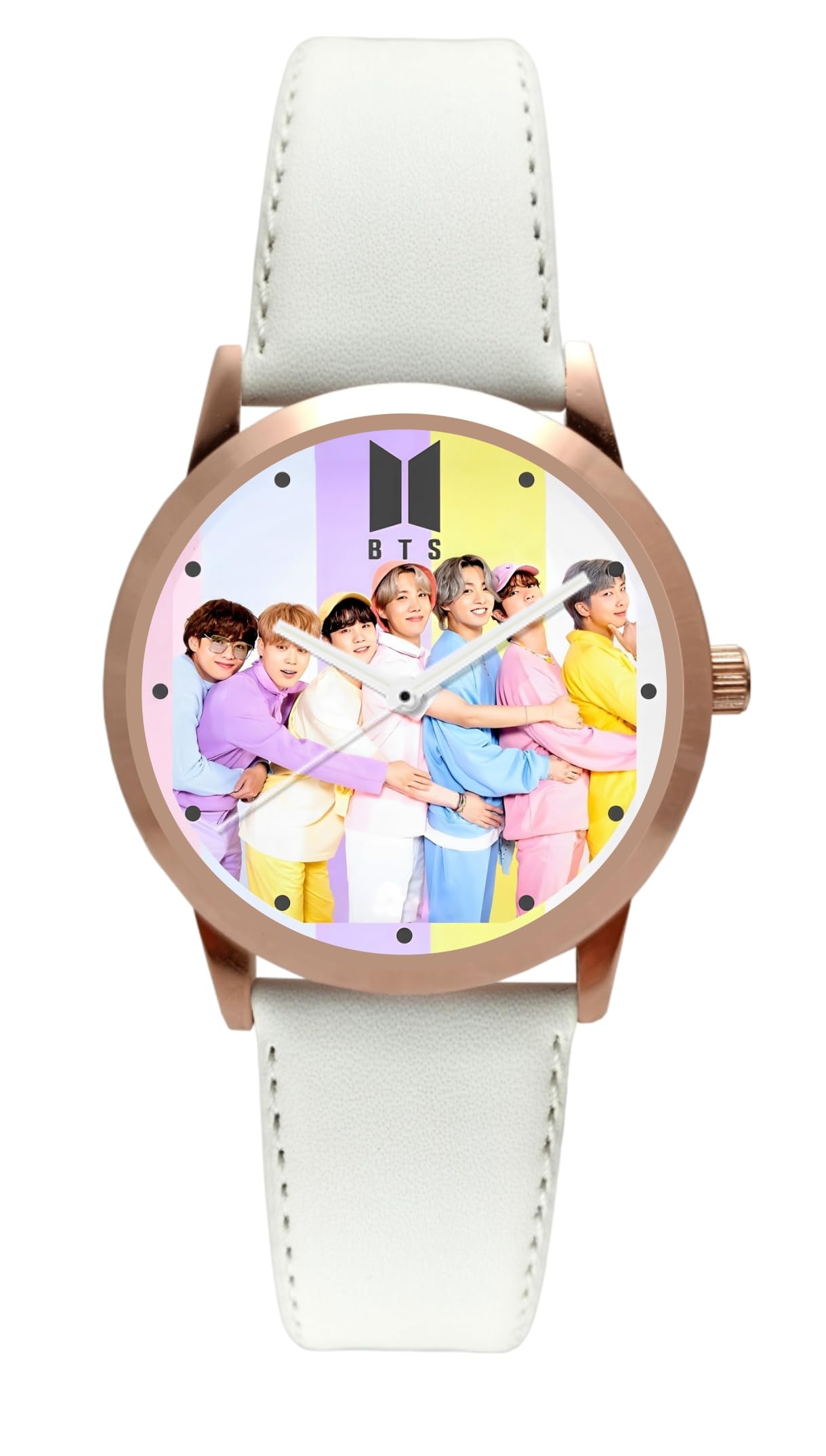 BTS White Strap 029 Rosegold Watch | Girls | Premium Rosegold Watch (B0BVJ31WYC) Amazon Price History, Amazon Price Tracker