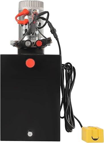 Miniatura 7 de Unidad de potencia hidráulica Bomba hidráulica de doble efecto de 20 cuartos de galón 3KW 12V DC Bomba hidráulica eléctrica Unidad de paquete de