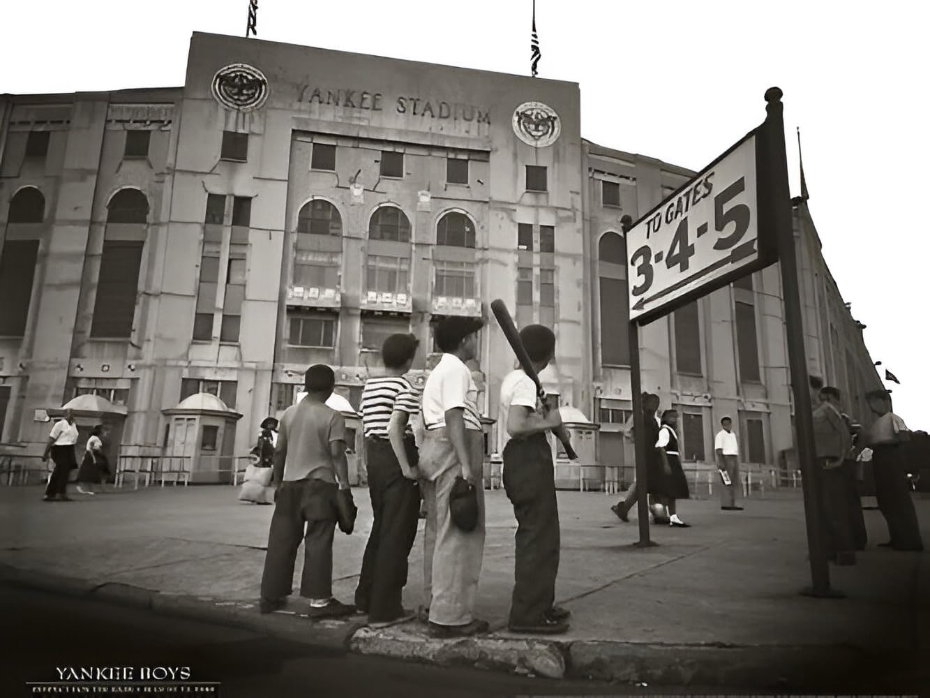 Amazon.com: Picture Peddler Yankee Boys Corbis Art Print