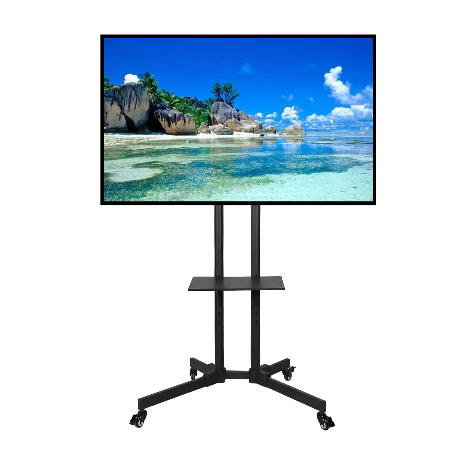 【新品】キャスター付きテレビスタンド 32〜65V型対応 高さ・角度調整可能 700_116606-04.jpg