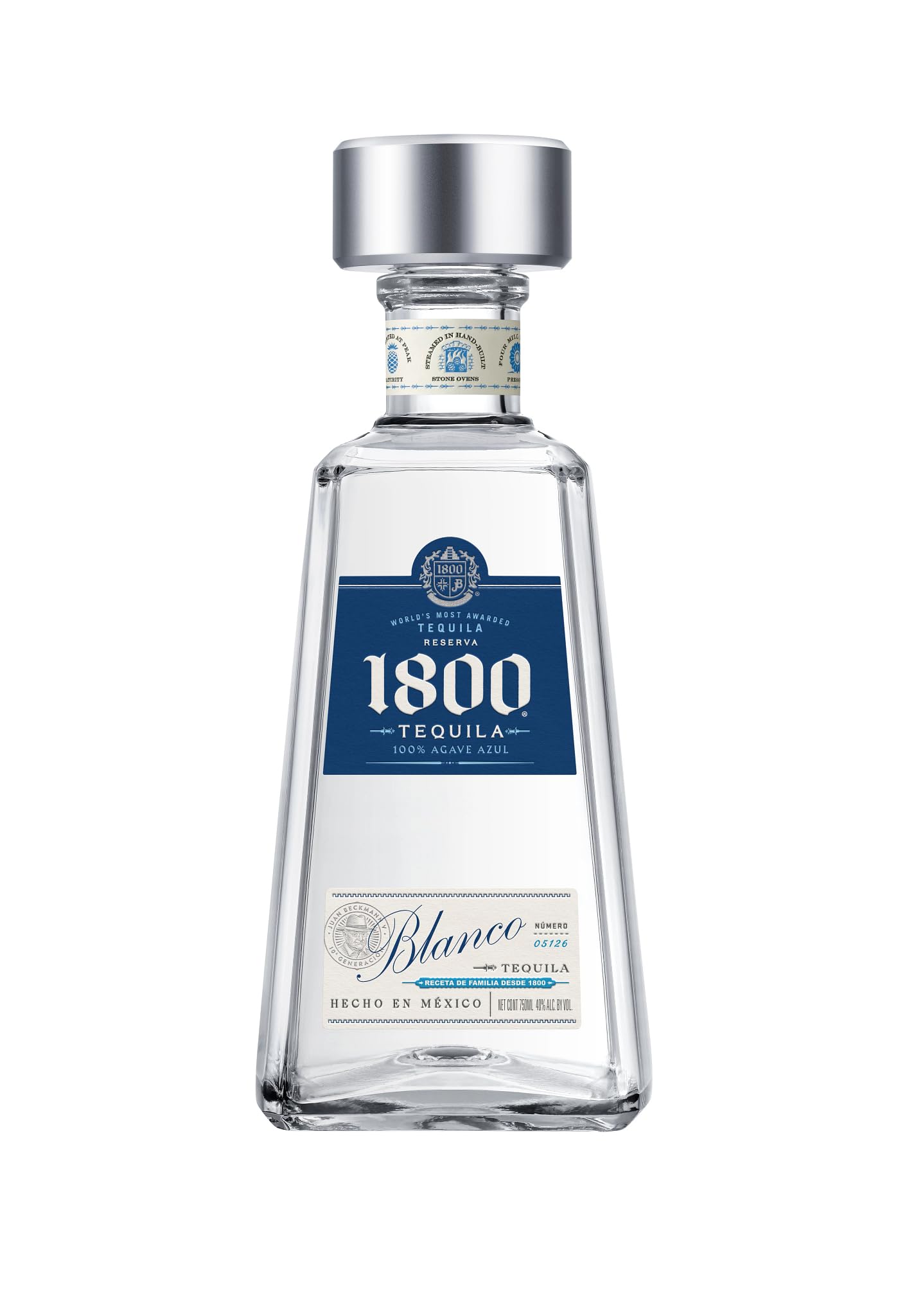 Amazon.co.jp: クエルボ 1800テキーラ テキーラ750ml 1800シルバー