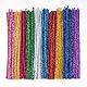 Caydo 200 Stück Glitzer-Pfeifenreiniger, Chenille-Stiele für Bastelarbeiten, Kunst, kreative Bastelarbeiten, Party-Dekorationen (30,5 cm x 6 mm)