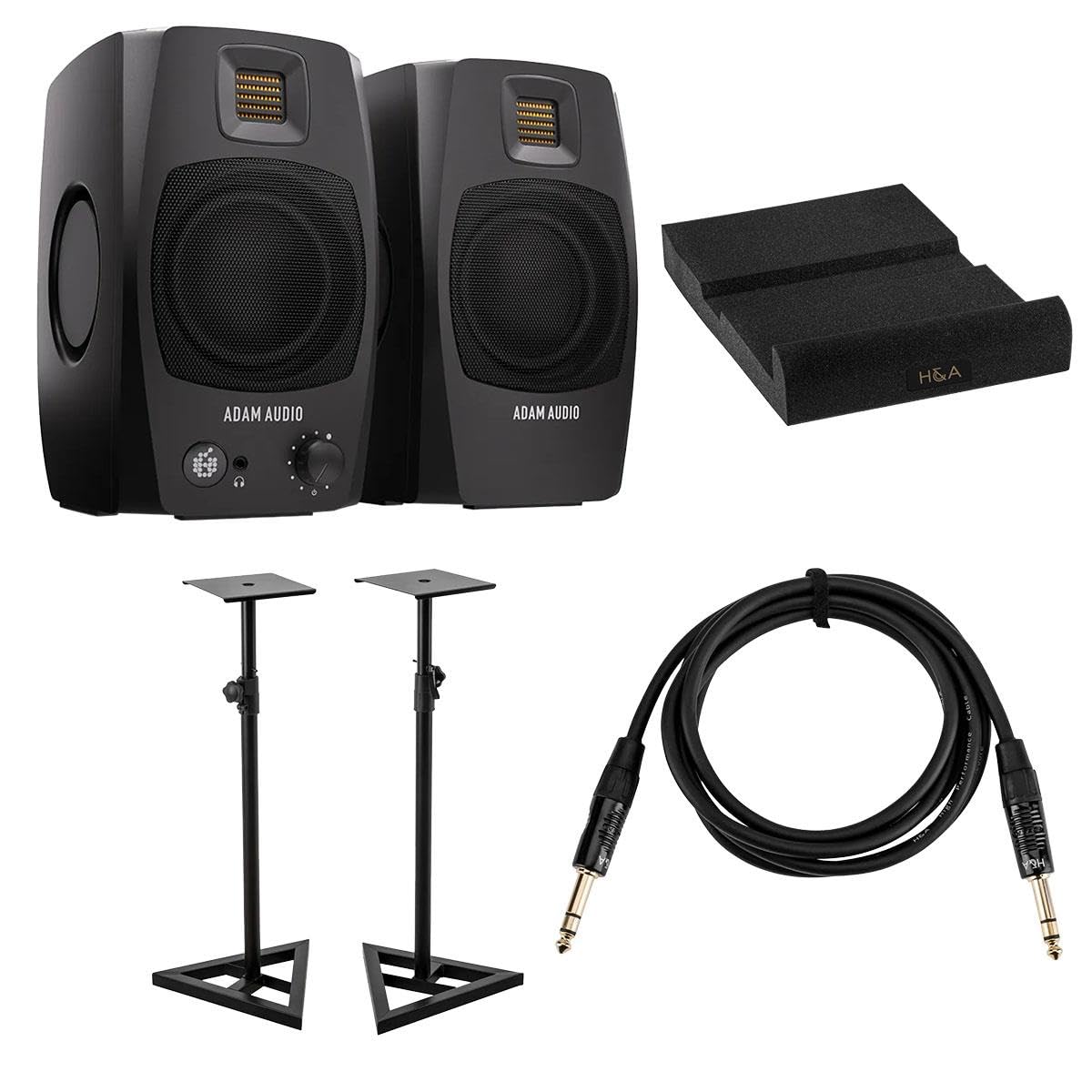 Amazon.co.jp: ADAM Audio D3V 3.5インチ 80W デスクトップモニター