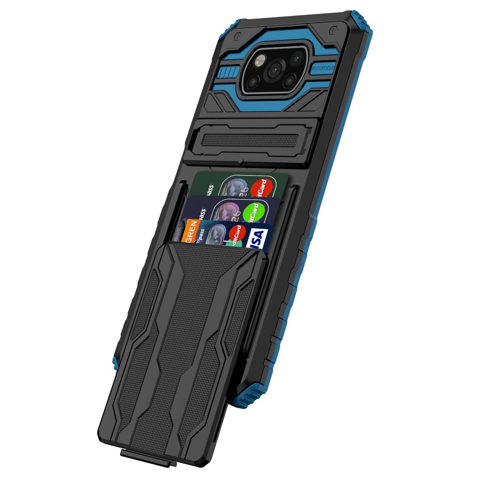 Asuwish Compatible With Xiaomi Poco X3 Pro/PocoX3 NFC/Poco X3 Wallet Case Tempered Glass Screen Protector Flip Credit Card Holder Stand Cell Phone Cover For Mi PocoX3NFC Pocco X 3 3X PocoX3Pro