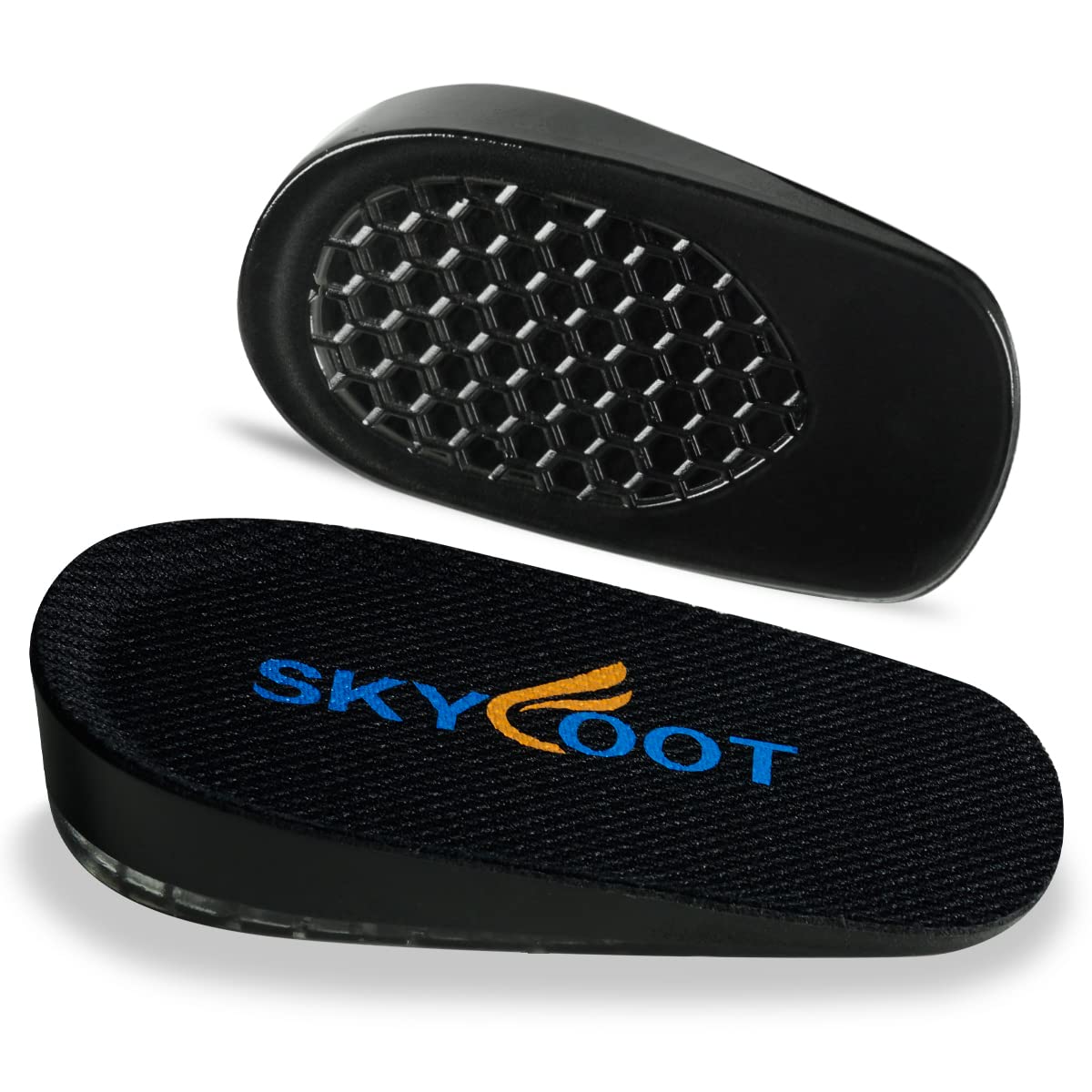 Skyfoot Orthopedic Heel Lift Inserts, Shock Absorption and Cushioning Height Increase Insoles for Achilles Tendonitis Relief, Heel Spurs, Heel Pain