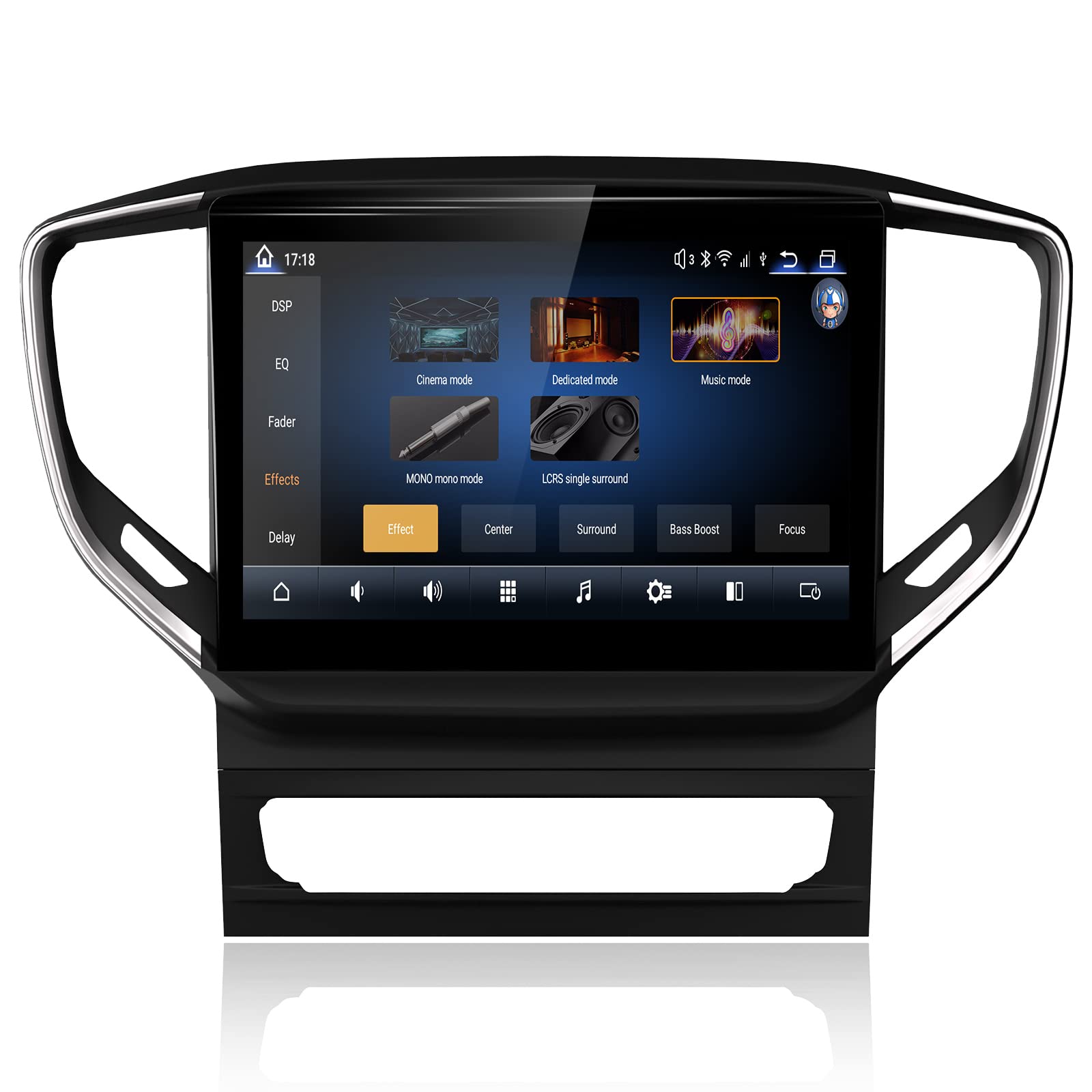 MOOKAKA Android 11 Car Stereo 2 din GPS Navigation Head Unit for Maserati Ghibili 2017-2020 Multimedia Player Car Radio 10.26 inch HD 1080P IPS Touch Screen Support Wireless Carplay DSP AHD (6+128GB）