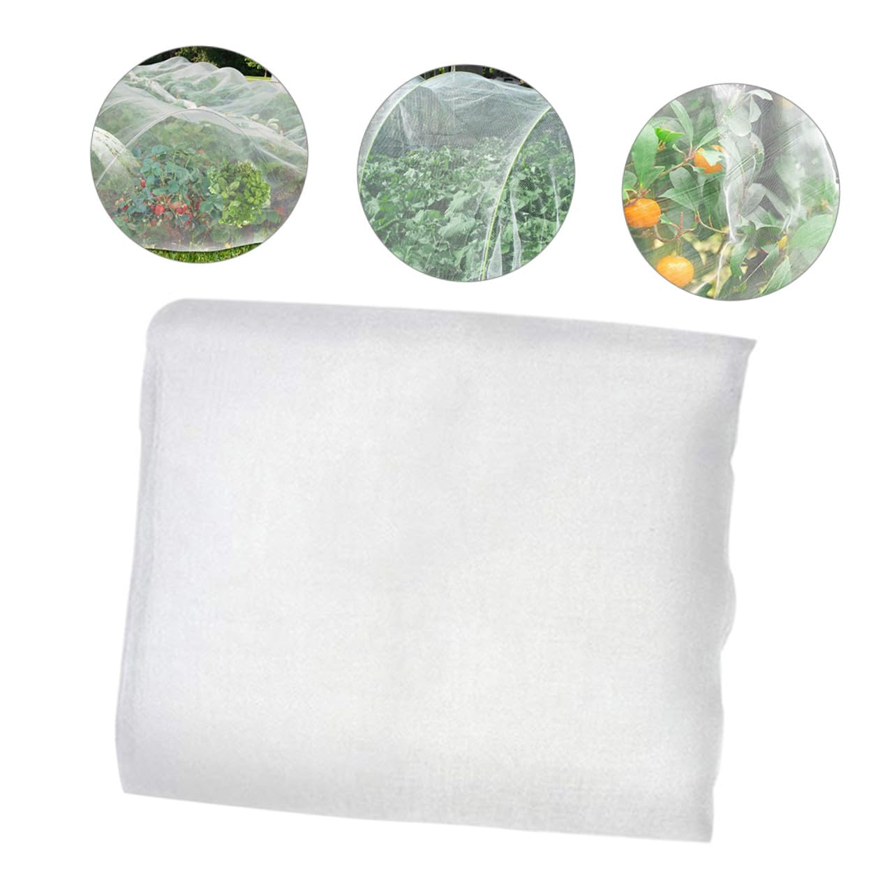 Malla Fina para Jardín Protección Plantas Frutas Verduras contra Pájaros y Animales Daños Cubierta Ligera y Recortable para Cultivo Saludable