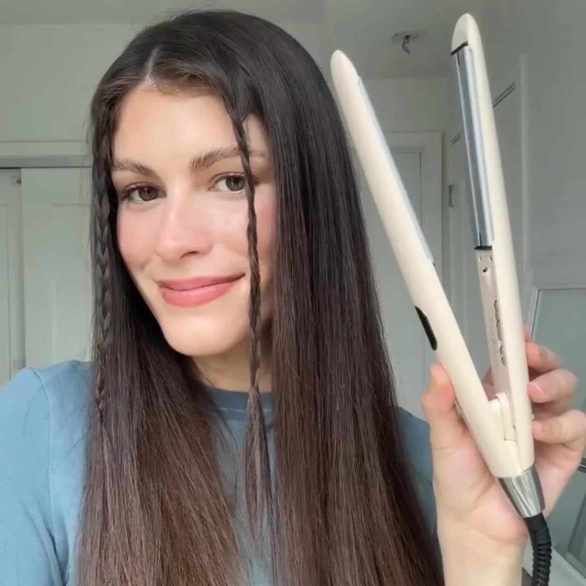 Amazon.com : 1-Inch Infrared Ceramic Flat Iron – Sleek & Frizz