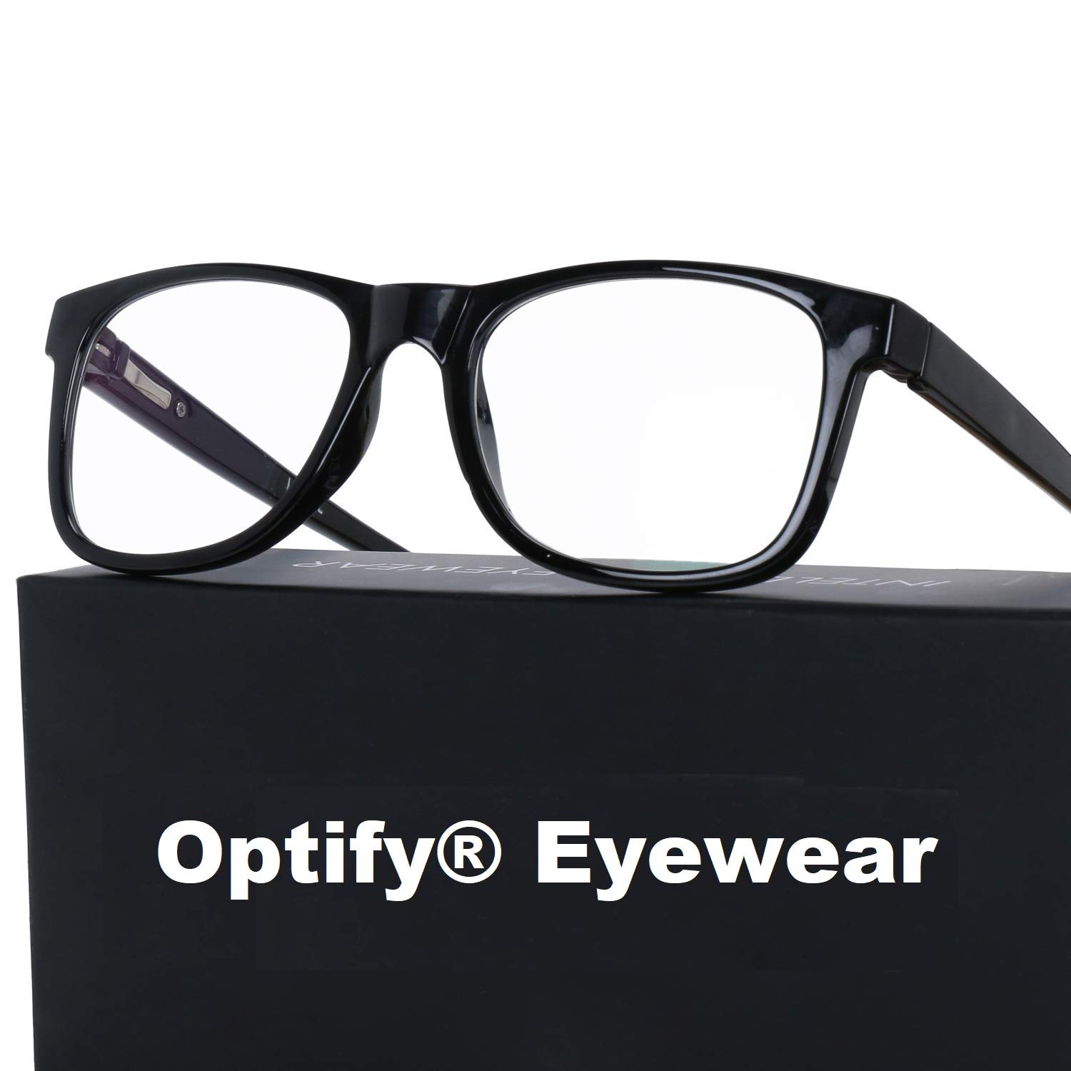 Optify® Premium Blue Cut Zero Power Navigator Spectacles with Anti-glare for Eye Protection from UV by Computer Tablet Laptop Mobile With Test Card And Bluecut Light (Unisex)(0.00)