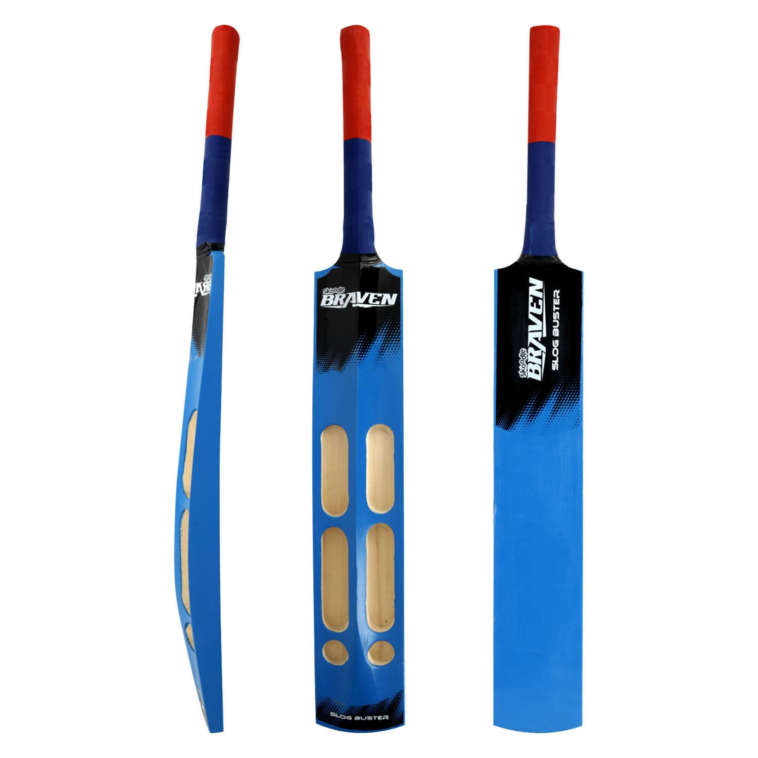 Braven SLOG Buster Kashmir Willow Scoop Cricket Bat|Powerstrike Bat Cricket for Adults, Kids|Perfect Bat for Outdoor & Gully Cricket|Tournament Match Standard-image-21