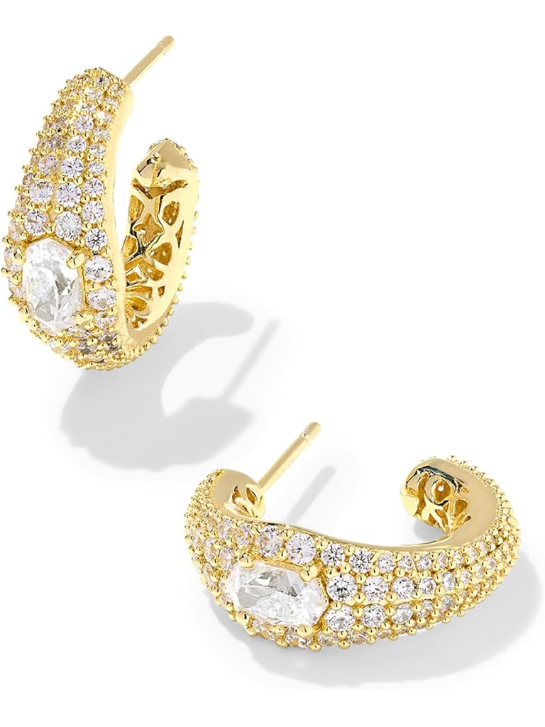 Gold Kendra Scott Bella Hoop