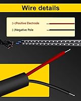 Vista 5 de YONGMING Tiras de luces LED para motocicleta de 32CM 12V, luces de bajo de la carrocería para SUV, coche, RV, ATV, bicicleta, barco, patio, lugar