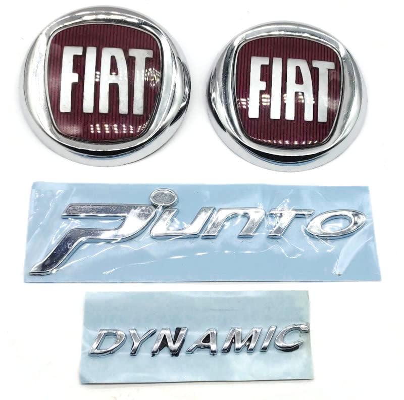 CAR Badge Emblem Monogram Logo Decals wrap Sticker Symbol 3D Compatible with F_IAT Punto KIT4-image-23