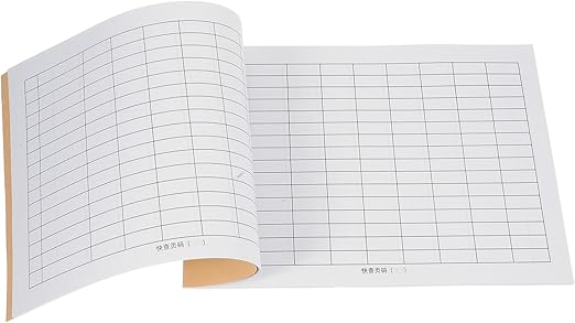 Veemoon Libro Contabile Registro Inventario Pagine a Griglia, Quaderno Contabilità e Diario Finanza Personale, Formato Compatto per Ufficio e Gestione Dettagliata