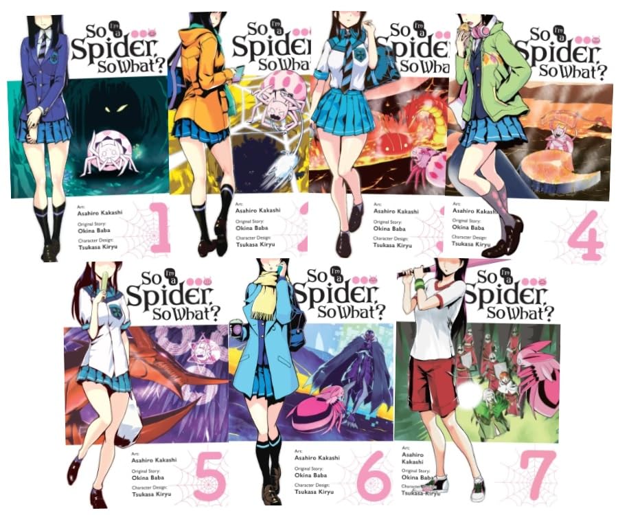So I'm a Spider, So What? (Manga) Series 7-Book Set I – Volumes 1 to 7      Paperback – February 21, 2025