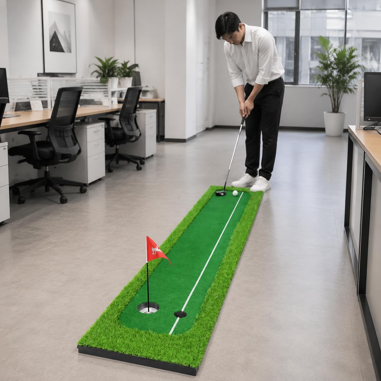 Alfombra Putting Golf Espuma EVA