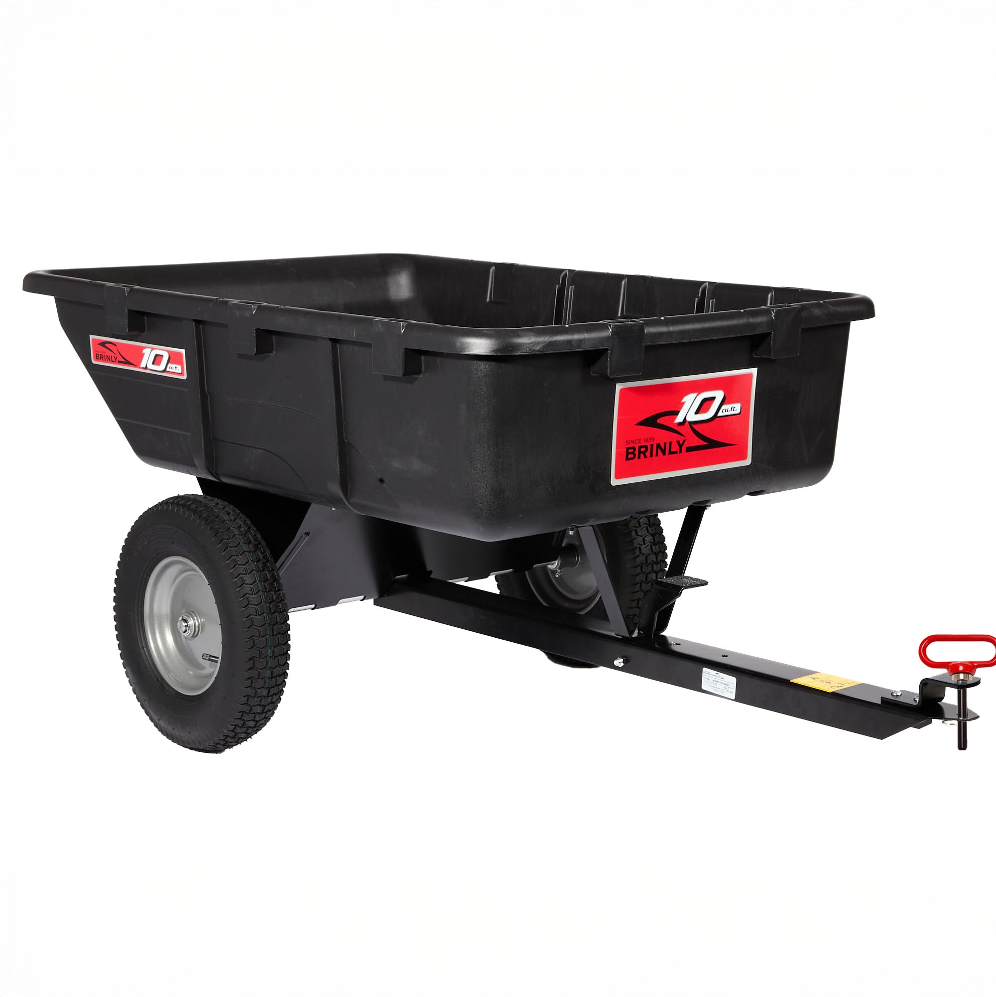 Brinly 10 cu.ft. Tow-Behind Poly Cart