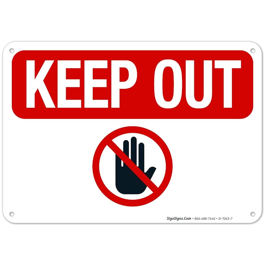 Free Printable Keep Out Signs Free Printable Keep Out Signs