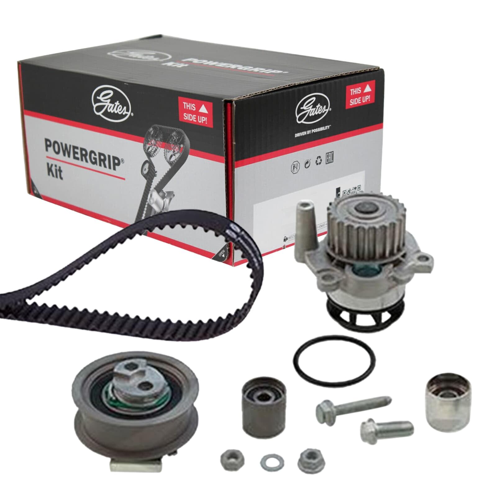 GATES Kit PowerGrip + Pompa Dell'Acqua KP35604XS