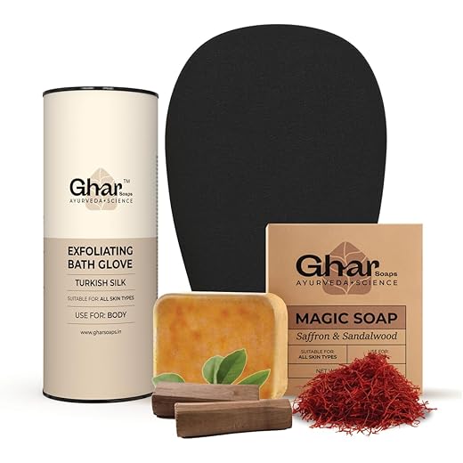 Ghar Soaps Sandalwood Saffron Magic Soap 100Gm