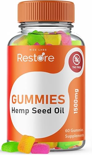 Gomitas de restauración, suplemento nutricional, restaura la fórmula extra fuerte, restaura el cáñamo, gomita de mezcla natural premium, revisión de disponible en Yaxa Colombia