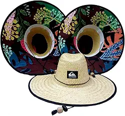 Chapéu de Palha Surf Forrado Unisex Aba 13 Cm Vários Modelos e Cores