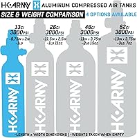 Vista 11 de HK Army Sistemas de aire comprimido de aluminio del tanque de Paintball de HPA - Regulador estándar