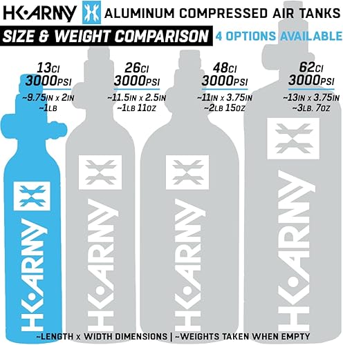 Miniatura 11 de HK Army Sistemas de aire comprimido de aluminio del tanque de Paintball de HPA - Regulador estándar Negro