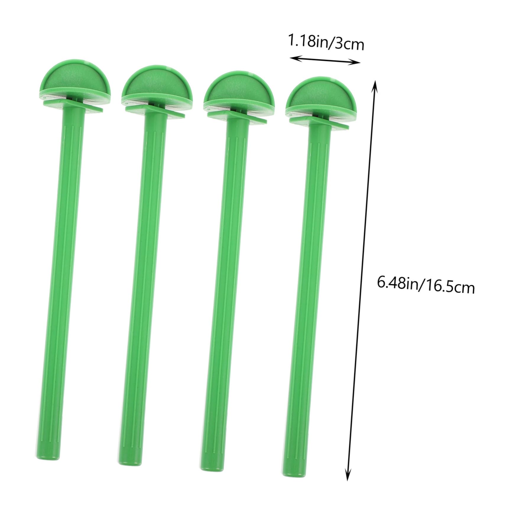 Hemoton 50Pcs Plastic Bird Perch Stand for Parrots Parakeets Birds Durable Cage Accessories for Bird Training Playtime for Pet Birds
