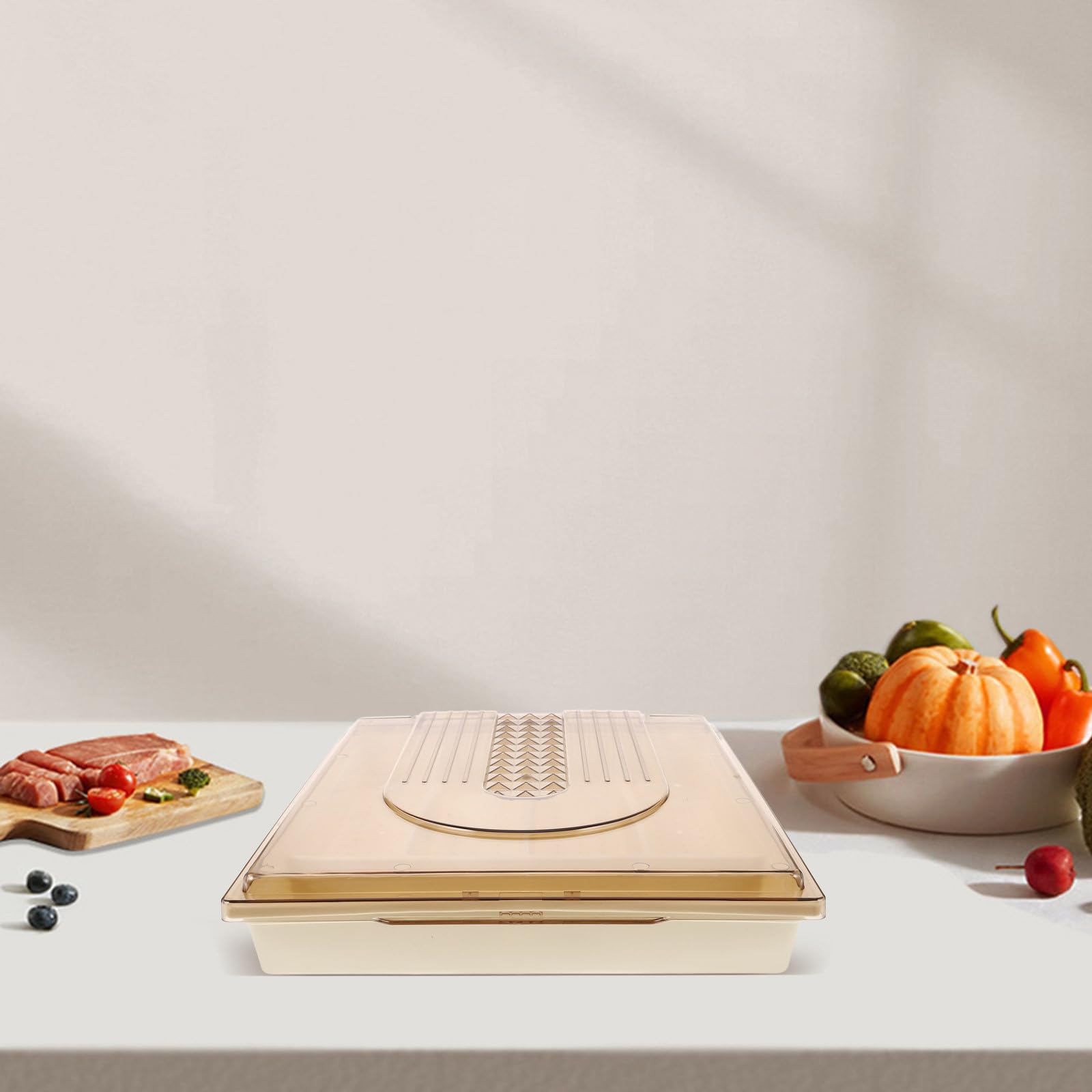 SHINEOFI Organizador de Cubiertos para Cajón de Cocina con Gran Capacidad, Diseño de Rejilla, Material PP y Pet, Resistente y Sencillo para Almacenar Utensilios