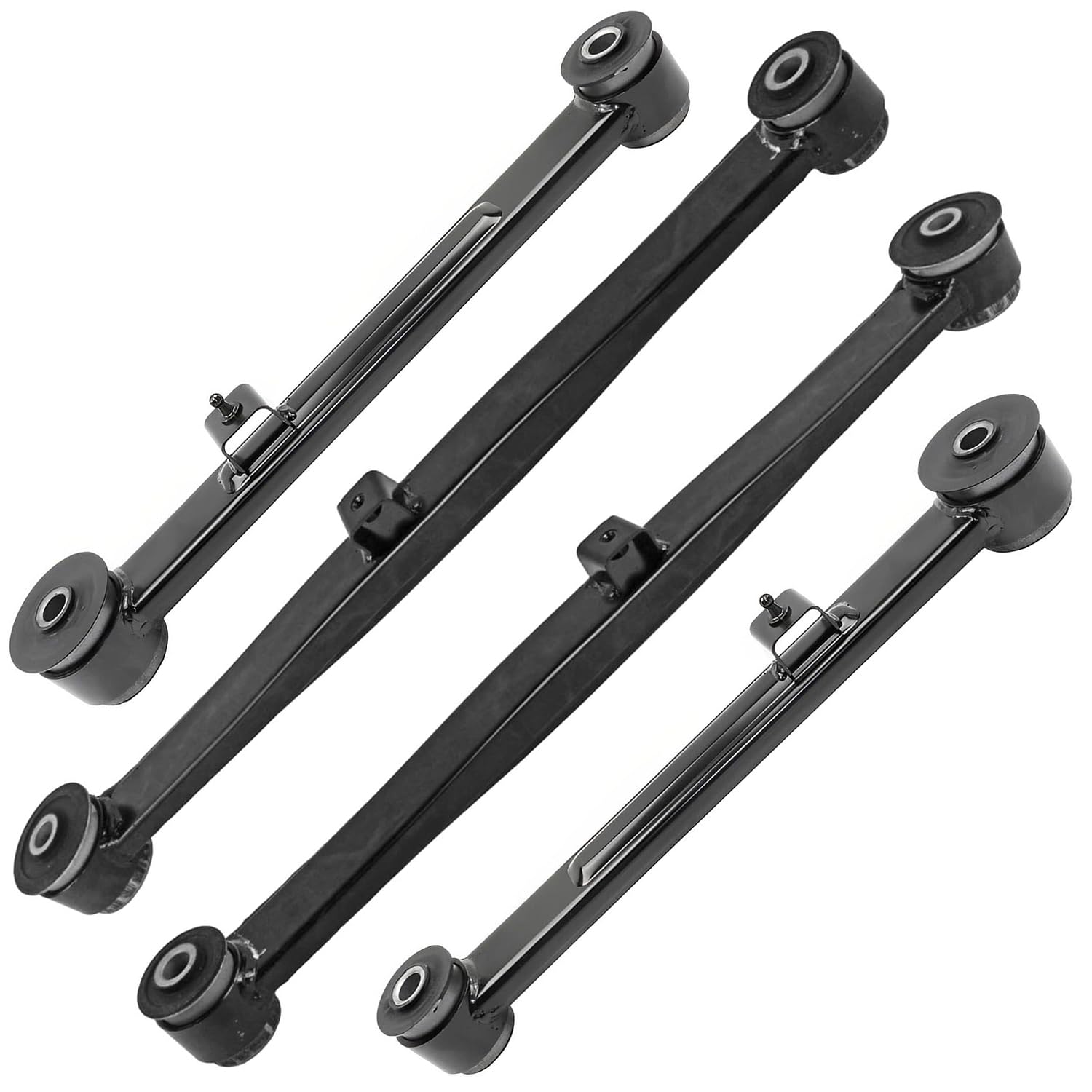 Detroit Axle - 4pc Rear Control Arms for 2013-2018 Ram 1500 Rear Lower and Upper Control Arms Assembly 2014 2015 2016 2017 Replacement