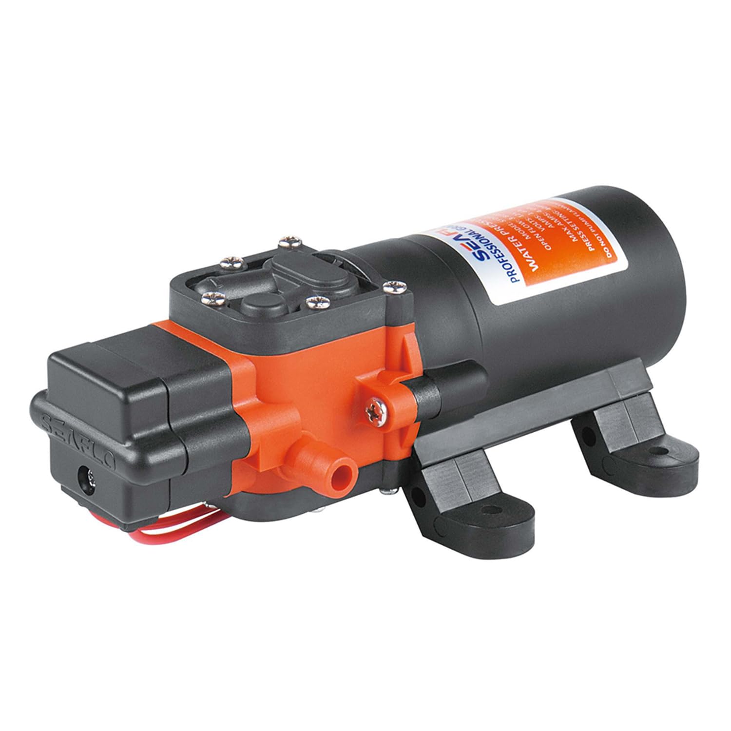 LIGHTEU, Seaflo DC 24V 4.3LPM 2.4bar 21S Self-priming Diaphragm Pump for Water When Needed for Motorhome, Camper SFDP2-012-035-21