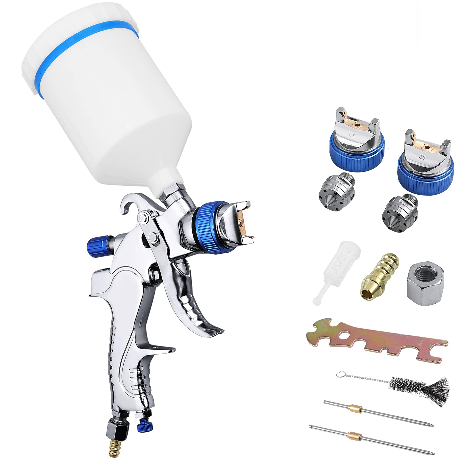 Buy Proster HVLP Spray Kit Gravity Feed Spray Car Furniture Small