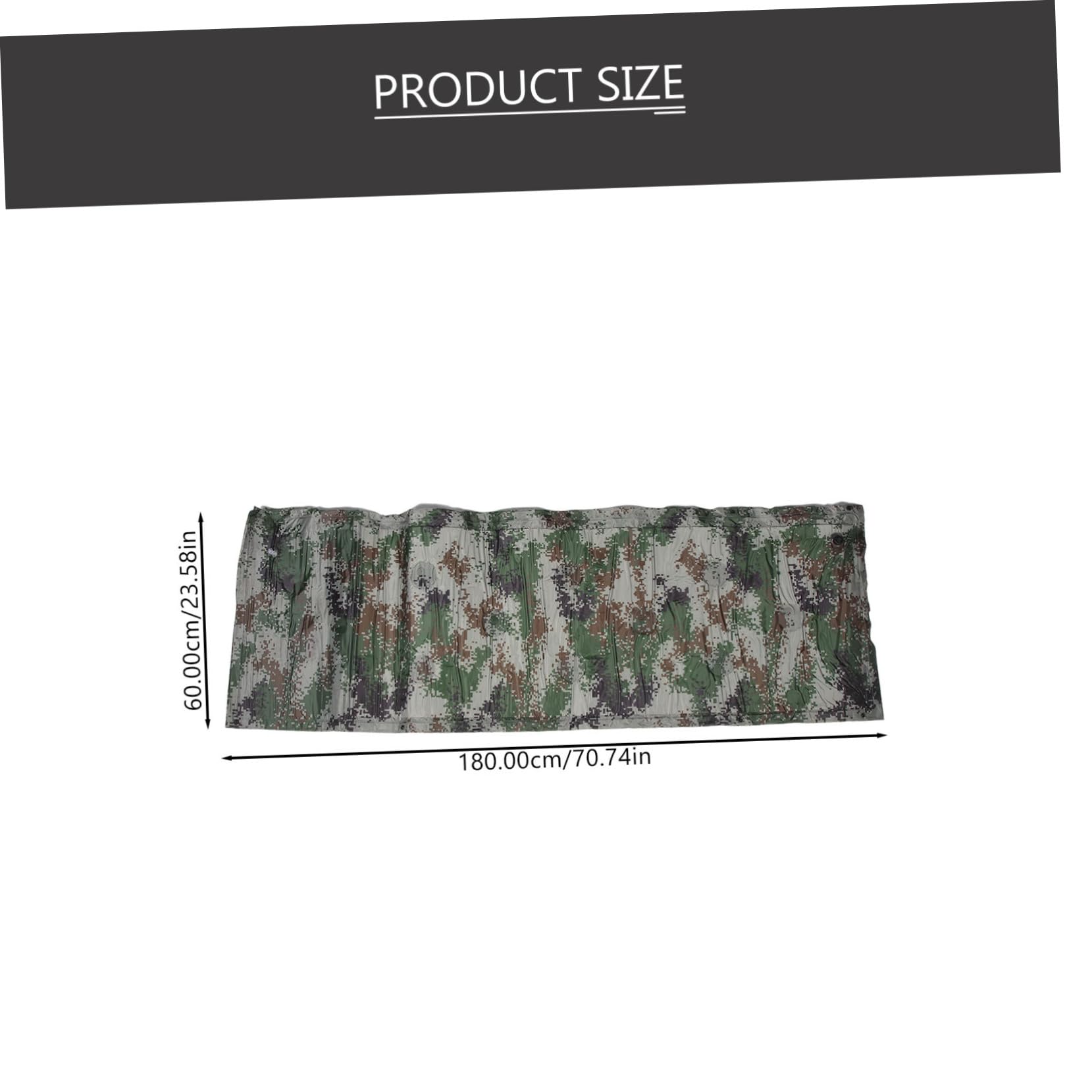 LIOOBO Camping Sleeping Pad Inflatable Long-Lasting Polyester PVC Easy to Store for Hiking Outdoor Activities