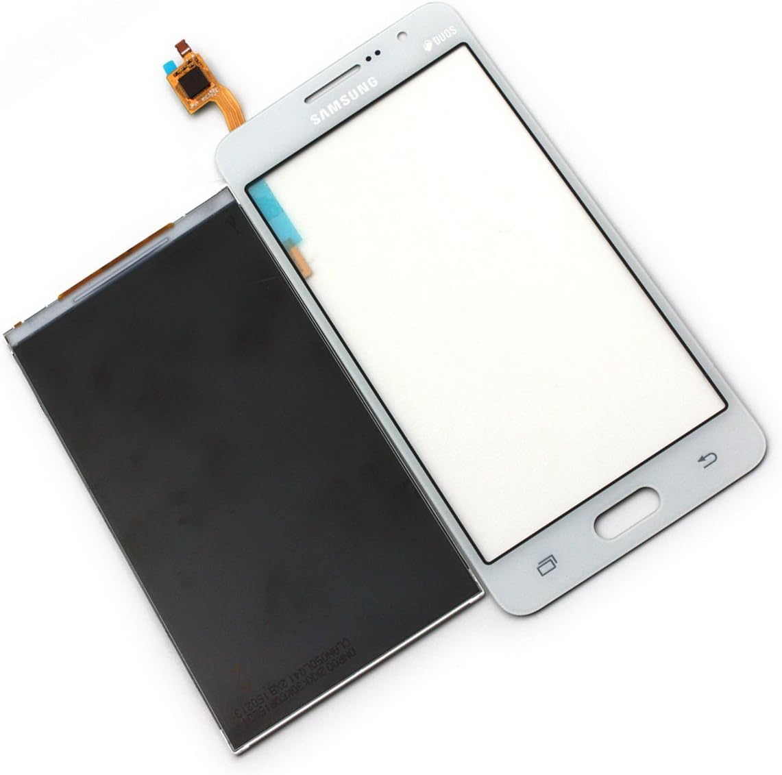 LCD Display Touch Screen Digitizer Replacement for Samsung Galaxy Grand Prime -g530 G530A G5308 G530E G530H G530W G530AZ G530FZ G530Y G5309W G530M G530F G530FZ G530DS G530BT (wihout Frame - White)