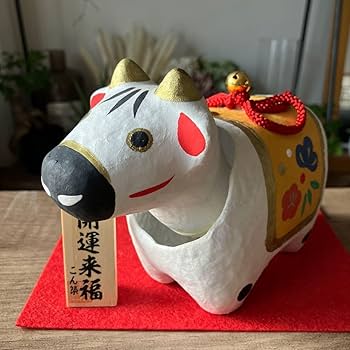 招福張子 12支セット 開運 置物 郷土玩具 楽天市場】干支 置物 戌 張り子の通販 招福張子 12支セット 開運