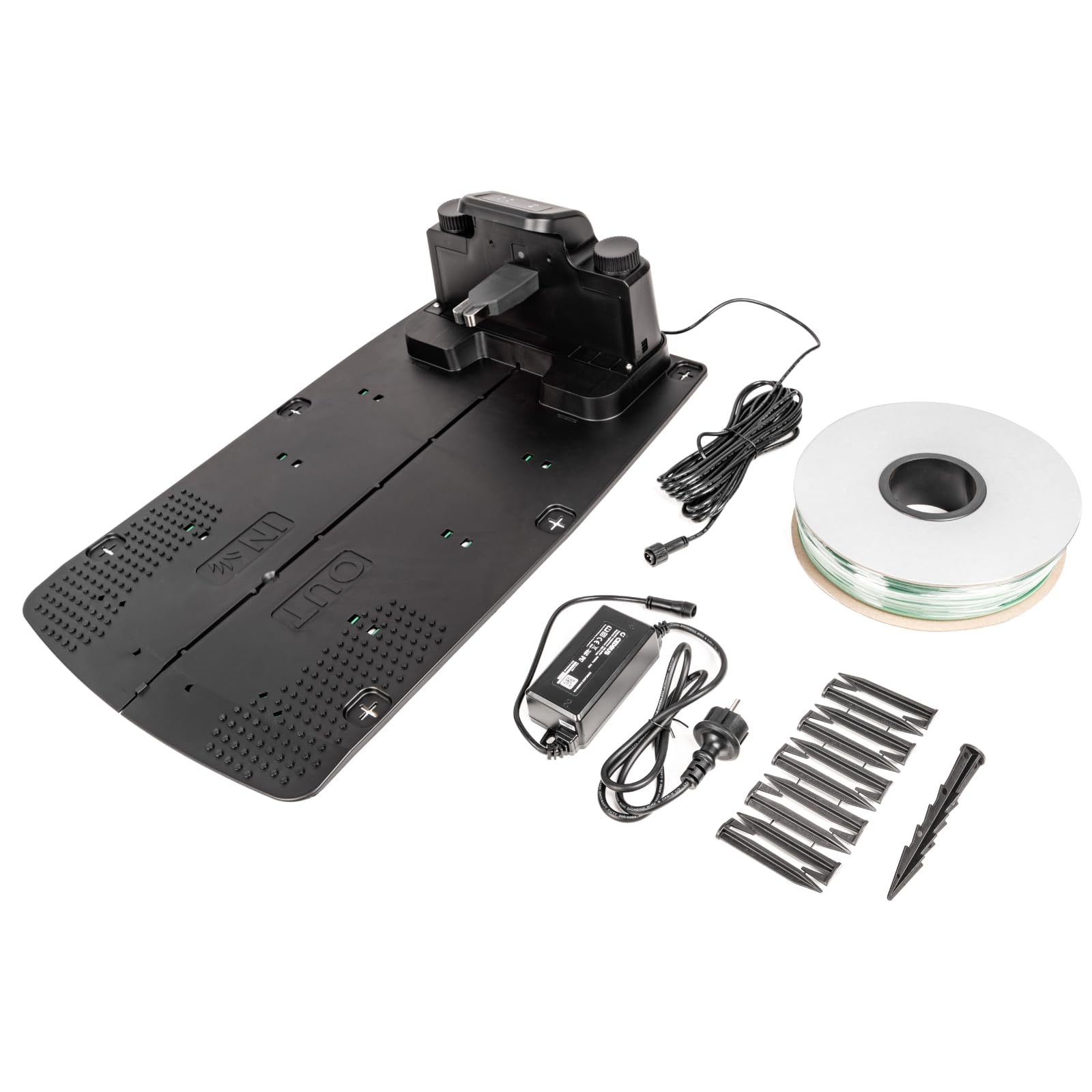 CEDRUS C-MOW-L16+ robot koszący do trawników o powierzchni do 1600 m², akumulator 20 V 5 Ah, Wi-Fi i Bluetooth, silniki bezszczotkowe, szerokość cięcia 22 cm, czujnik deszczu, 4 strefy