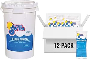 In The Swim Chlorine & Shock Bundle: Kill Bacteria & Prevent Algae In Your Pool